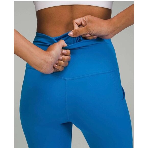 NWOT Lululemon Align High Rise Pant with pockets 25 " Poolside Nulu Size 10 - Picture 11 of 13